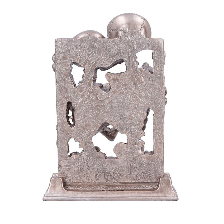 The Lovers Bronze Gothic Skeleton Ornament 20.5cm
