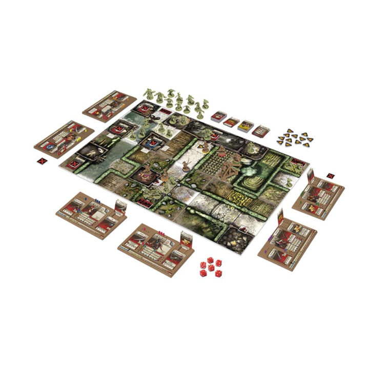 Zombicide Green Horde Board Game (Base) | Strategy Cooperative Game for Teens and Adults | Zombie Board Game | Ages 14+ | 1-6 Players | Avg. Playtime 1 Hour | Made by CMON