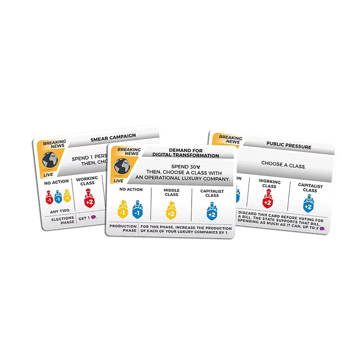 Hegemony: Crisis & Control Expansion - Add New Automas & Modules, Solo Play, Unique Asymmetric Card Driven Game Board Game, Ages 14+, 1-4 Players 4