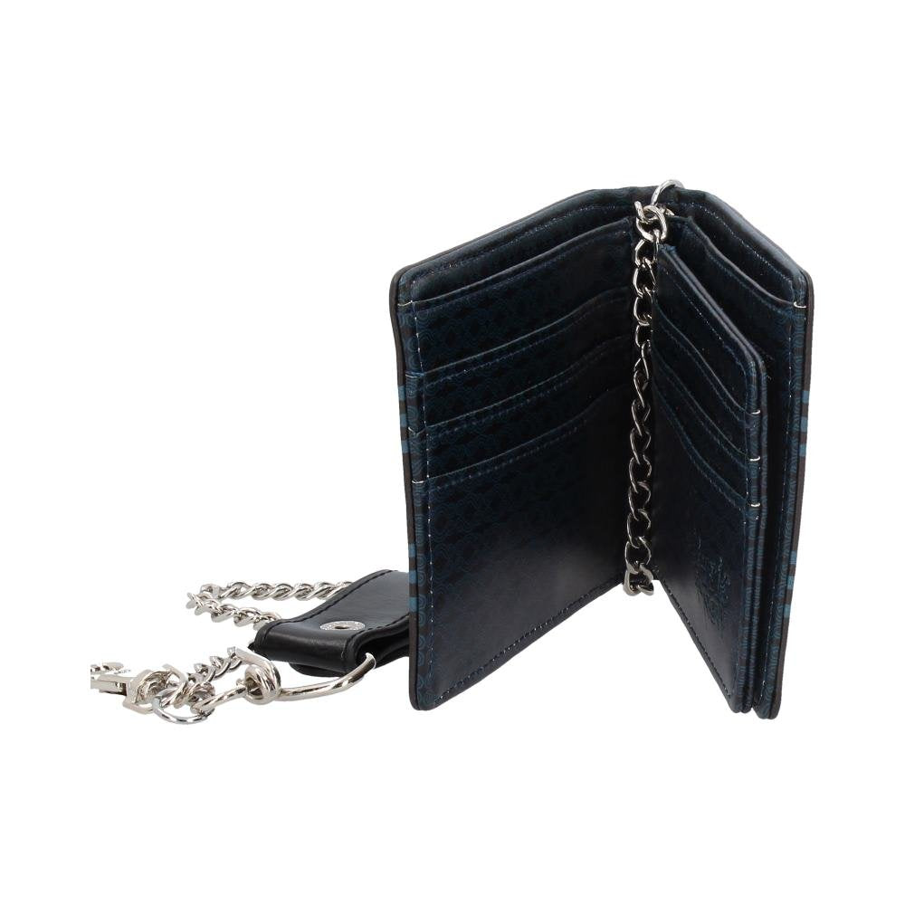 Danegeld Viking Wallet with Decorative Chain Black 11cm