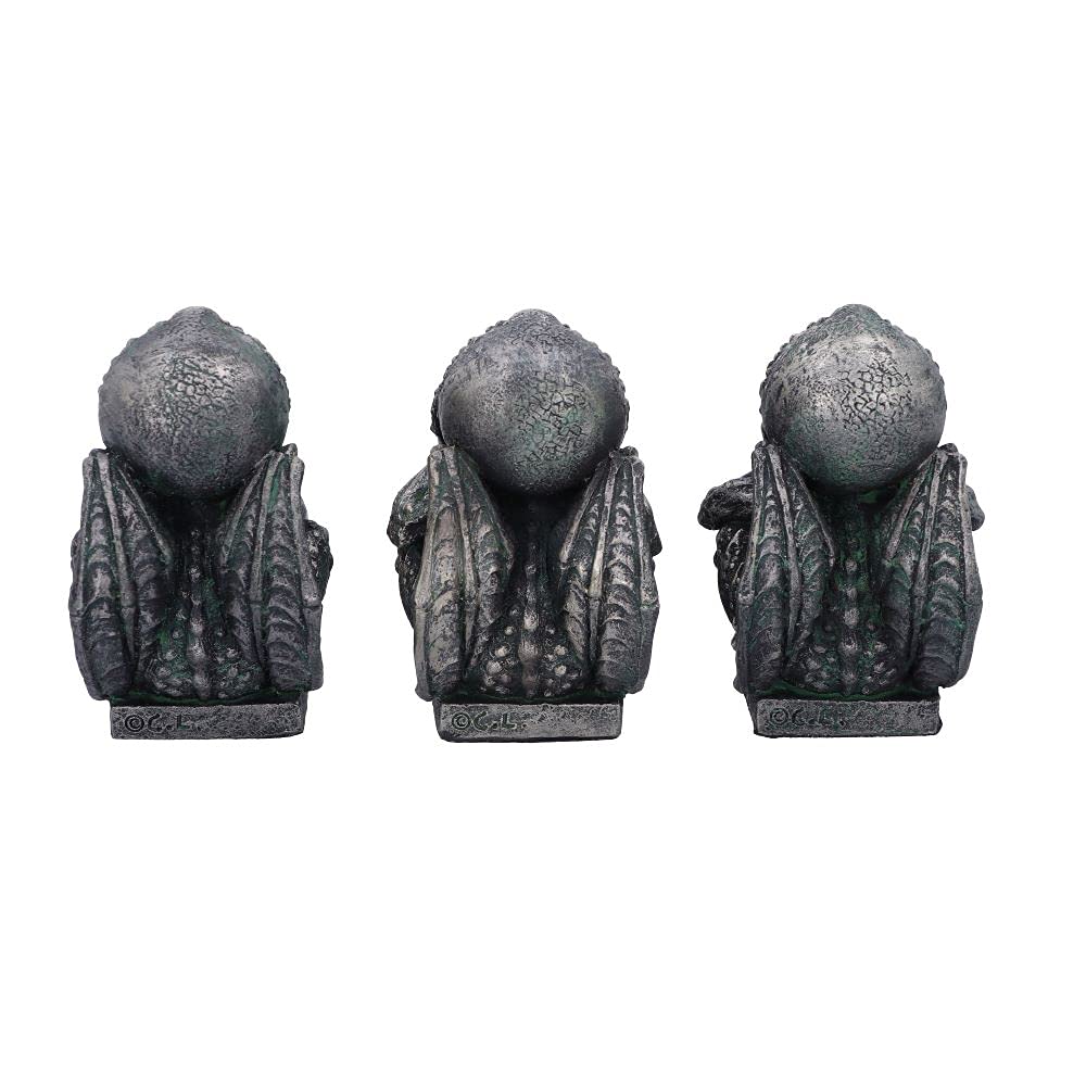 Three Wise Cthulhu Figurines 7.6cm 4