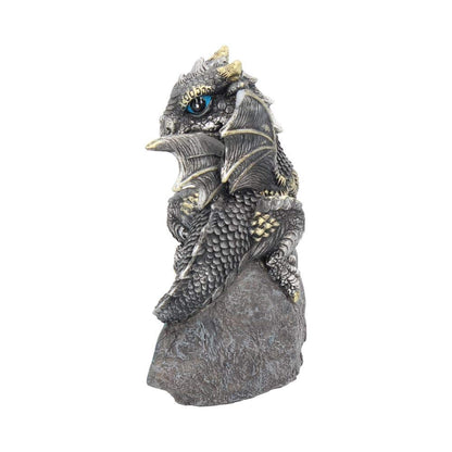 Blue Nest Guardian Dragon Figurine 13cm 4