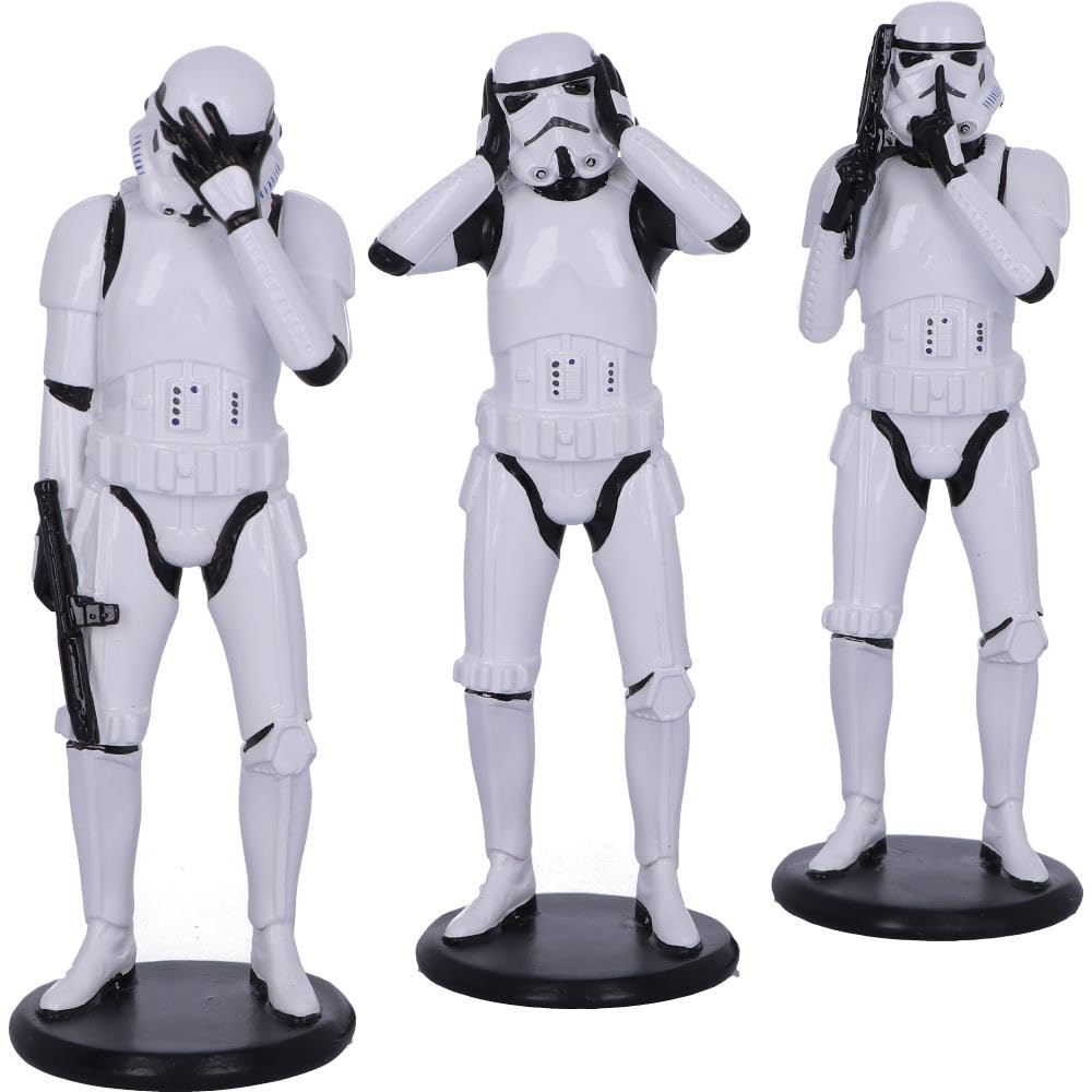 The Original Stormtrooper Three Wise SciFi Figurines 14cm