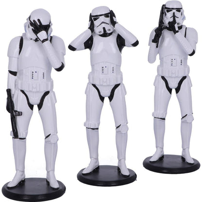 The Original Stormtrooper Three Wise SciFi Figurines 14cm 5