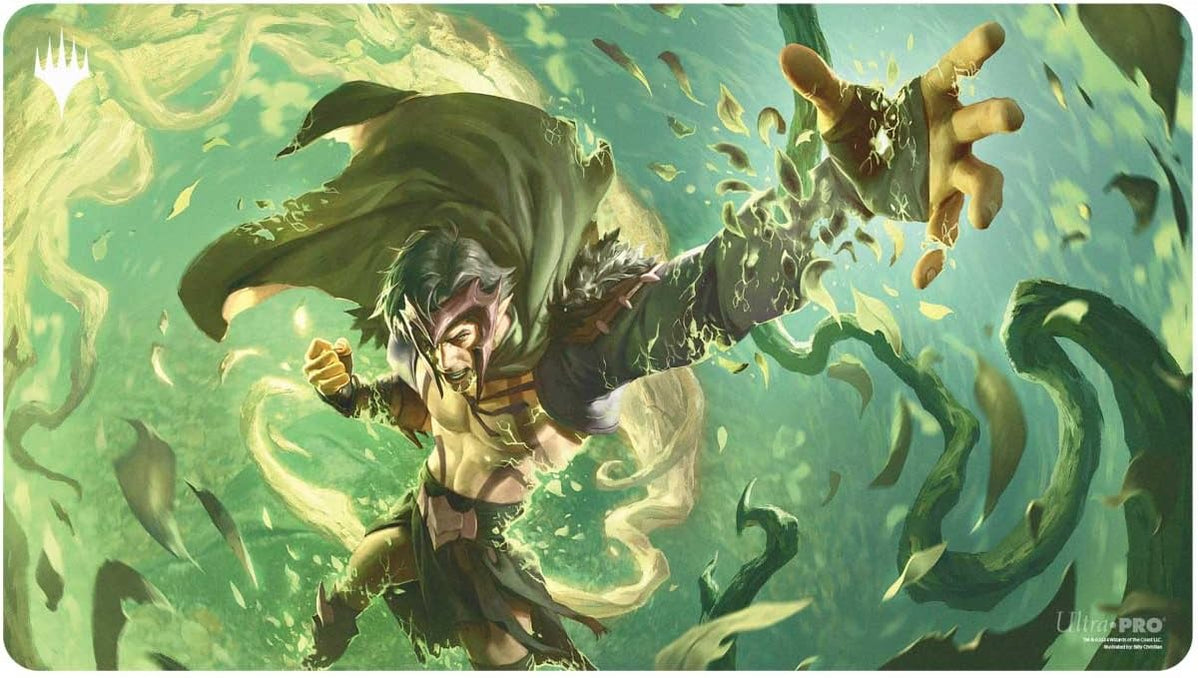 Modern Horizons 3 Playmat Green for Magic The Gathering 1