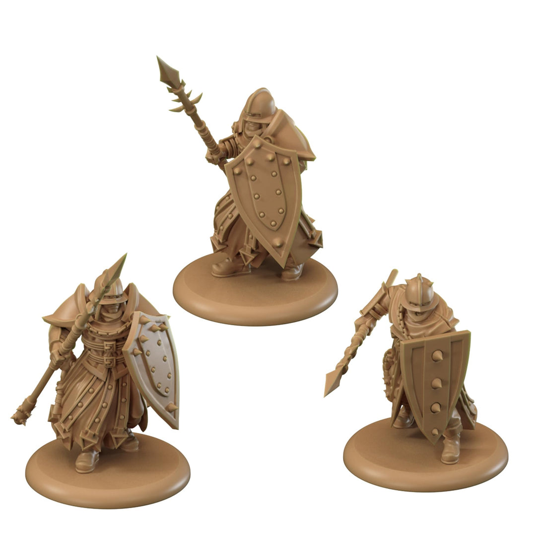 CMON A Song of Ice and Fire Tabletop Miniatures Game Dreadfort Spearmen Unit Box - Loyalty Forged in The Frigid North, Strategy Game for Adults, Ages 14+, 2+ Players, 45-60 Minute Playtime, Made