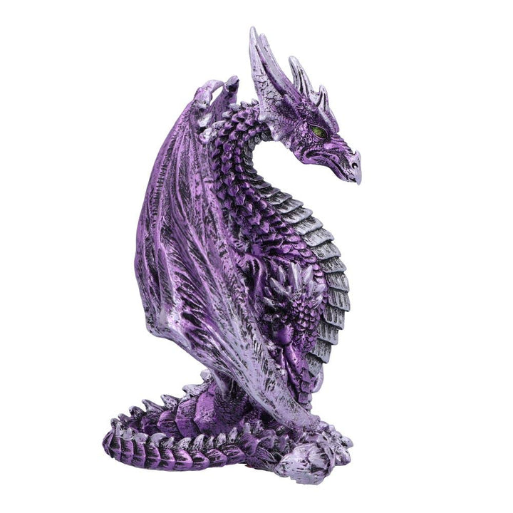 Porfirio Purple Dragon Figurine 17.7cm