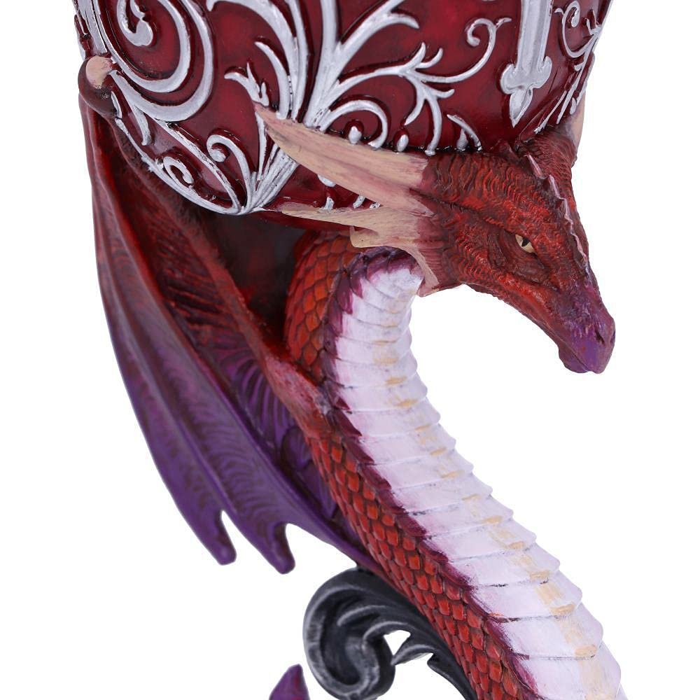 Dragons Devotion Twin Dragon Heart Set of Two Goblets 18.5cm 6