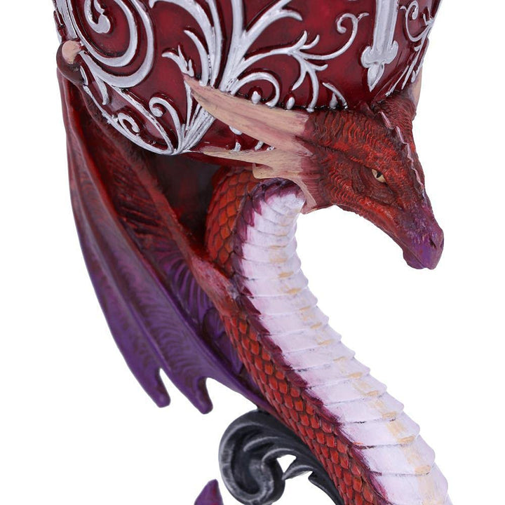 Dragons Devotion Twin Dragon Heart Set of Two Goblets 18.5cm