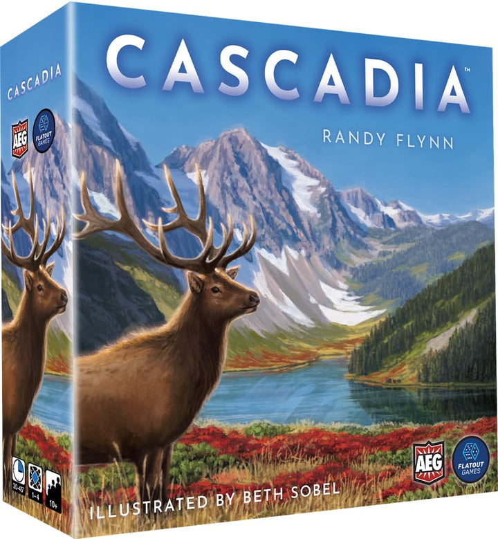 AEG & Flatout Games | Cascadia - Award-Winning Board Game Set in the Pacific Northwest | Easy to Learn | Quick to Play | Ages 10+