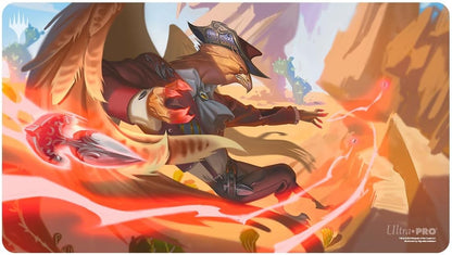 Ultra PRO - Outlaws of Thunder Junction Playmat Ft. Slickshot Show-Off for Magic: The Gathering, Limited Edition Unique Artistic Collectible Card Gaming TCG Playmat Accessory 2