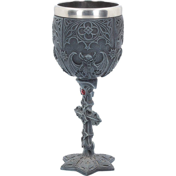 Vampires Goblet Gothic Horror Bat Wine Glass 18.8cm