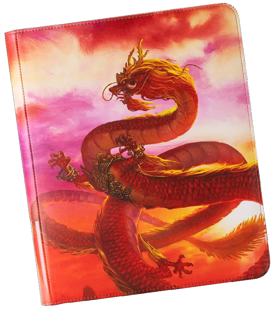 Dragon Shield Zipster Binder, Regular, Wood Dragon 2024 1