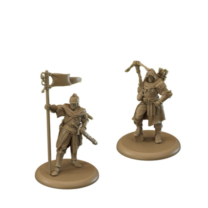CMON A Song of Ice and Fire Tabletop Miniatures Game Golden Company Crossbowmen Unit Box - Deadly Mercenary Marksmen, Strategy Game for Adults, Ages 14+, 2+ Players, 45-60 Minute Playtime, Made 2
