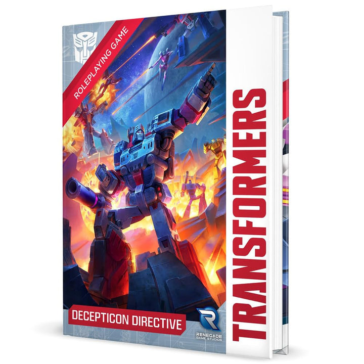 Renegade Game Studios: Transformers Roleplaying Game Deception Directive Sourcebook - Renegade Game Studio