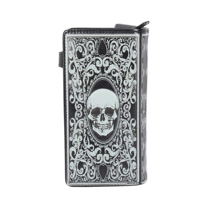 Skull Tarot Card Purse Embossed Wallet 18.5cm