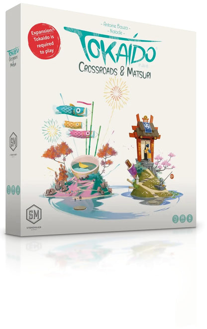Tokaido Crossroads and Matsuri Expansion Stonemaier Edition Board Game 1
