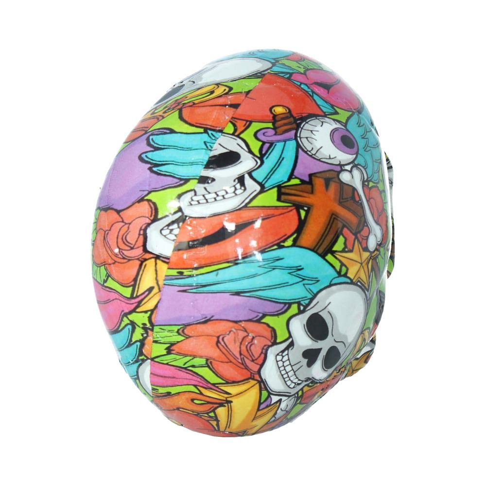 Calypso Graphic Art Printed Skull 19cm 6