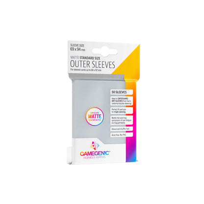Outer Sleeves Matte Standard Size 1