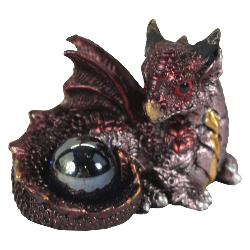 Hatchling Treasures Set of 4 Dragon Figurines 5.5cm 6