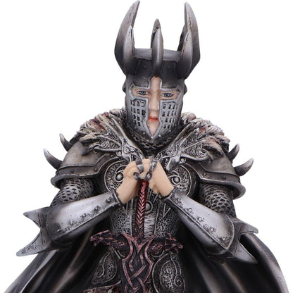 Knight of the Fallen Gothic Armoured Figurine with Skull Base 32cm 5