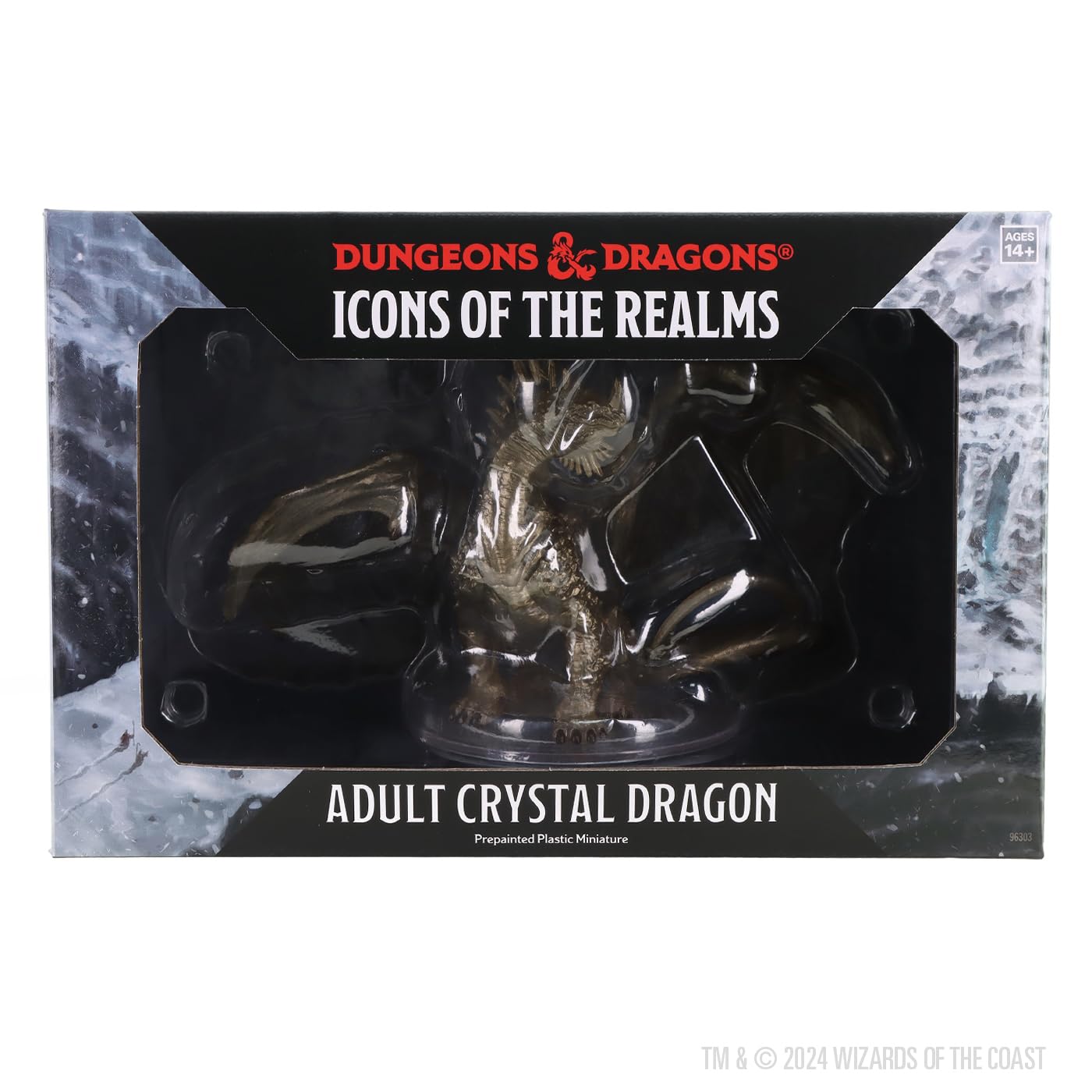 Adult Crystal Dragon D and D Icons of the Realms Collectables by Wiz Kids 2