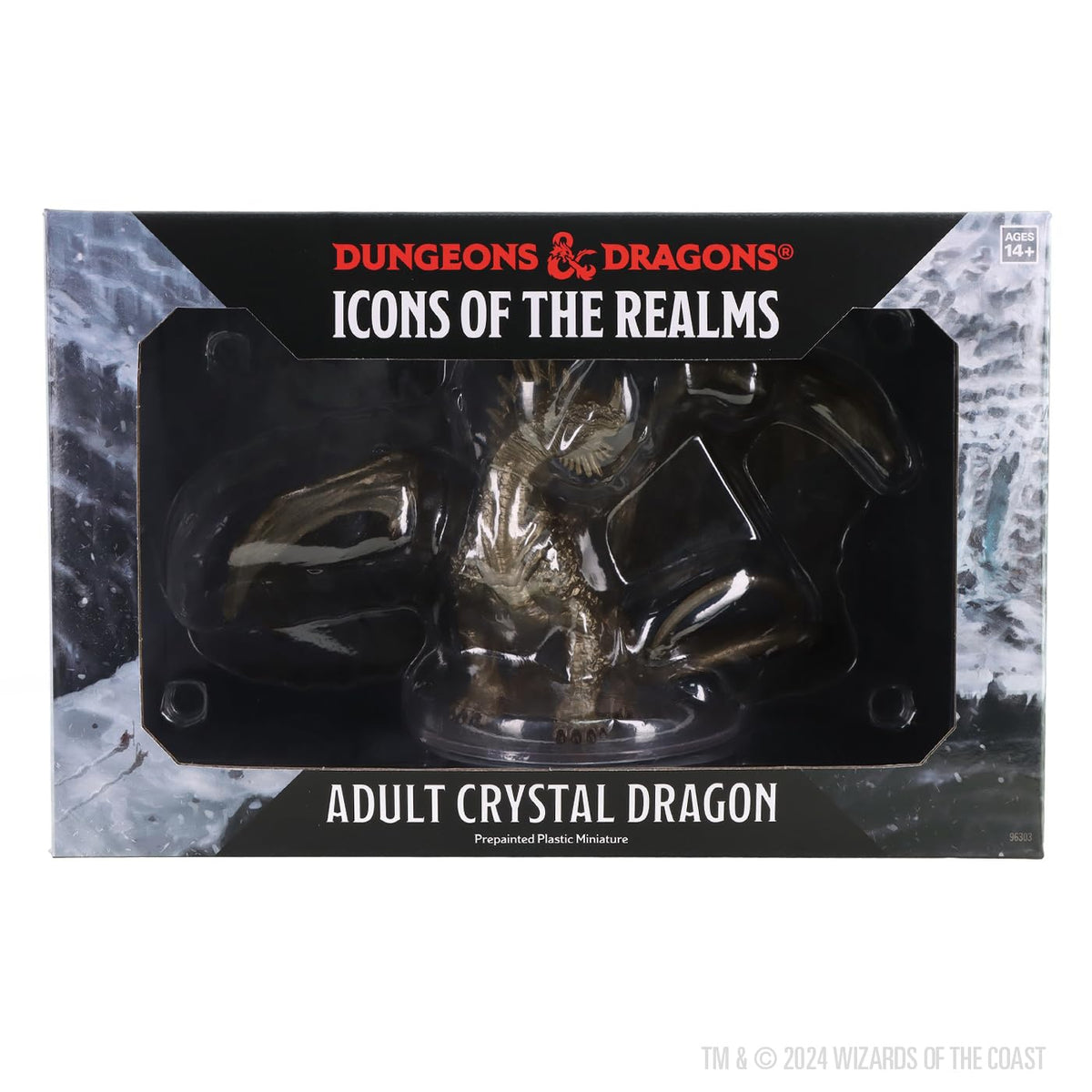 Adult Crystal Dragon D and D Icons of the Realms Collectables by Wiz Kids 2
