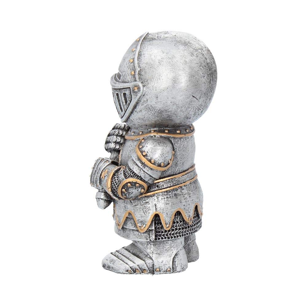 Silver Knight Sir Chopalot Figurine 11cm 3