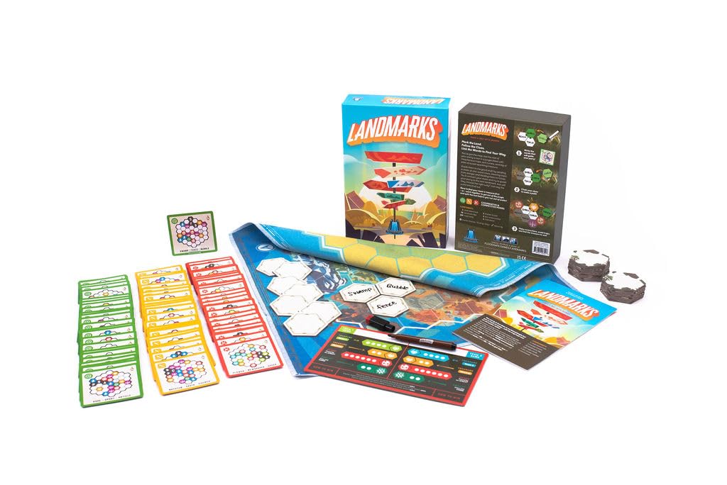 Landmarks | Cooperative Board Game for Adults and Kids | Fun Game for Family Game Night | Word Association Party Game | Ages 10 and up | 2-10 Players | Average Playtime 20 Minutes | By Floodgate Games 6