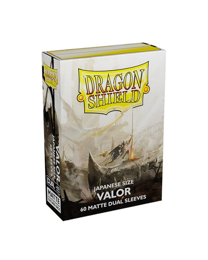Arcane Tinmen Dragon Shield 15159 Dual Matte: Valor 60 Count Japanese Size Sleeves 3