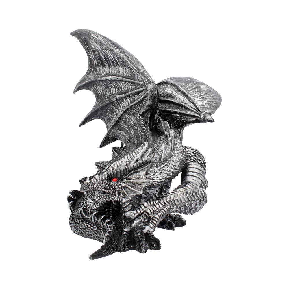 Nemesis Now Obsidian Dragon Figurine 25cm 2
