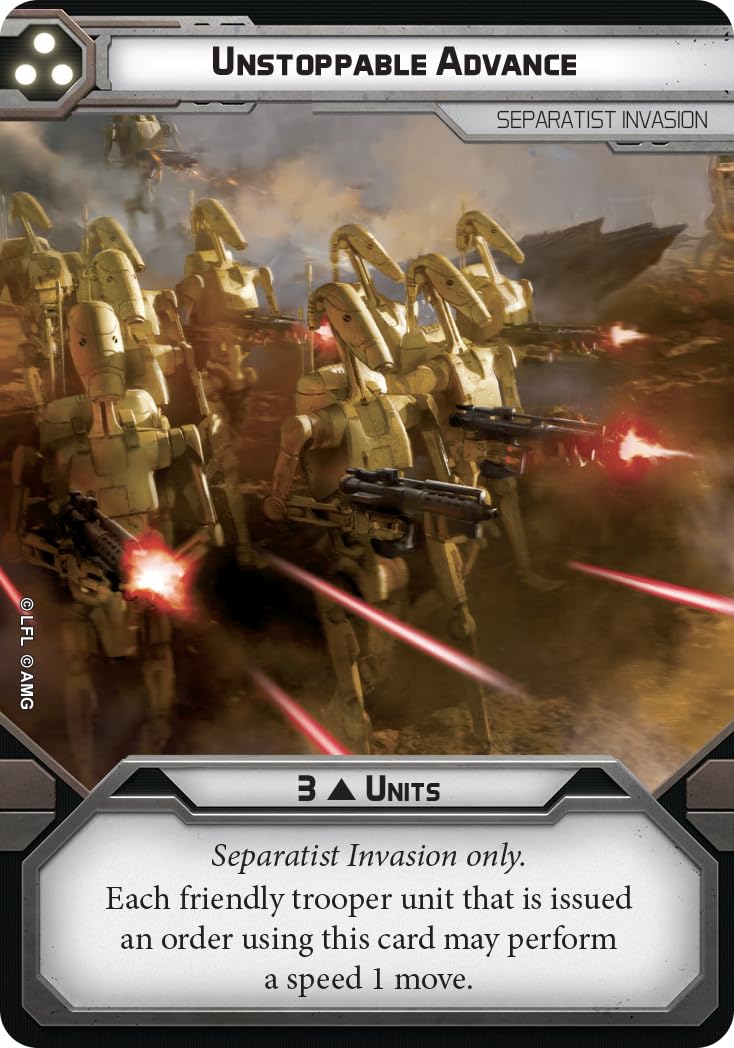 Star Wars Legion Separatist Invasion Battle Force Starter Set Command General Grievous