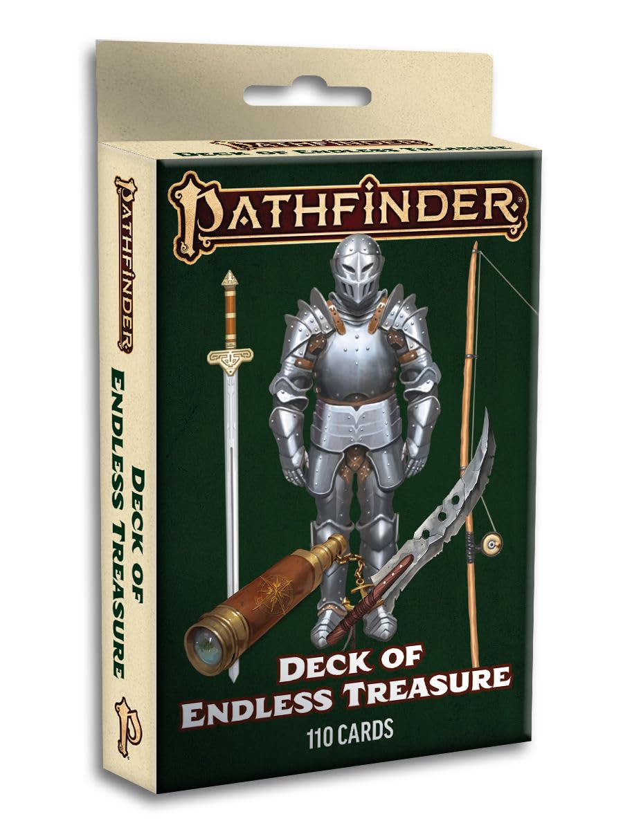 Pathfinder Deck of Endless Treasure P2 Roleplaying Game by Paizo Publishing 1