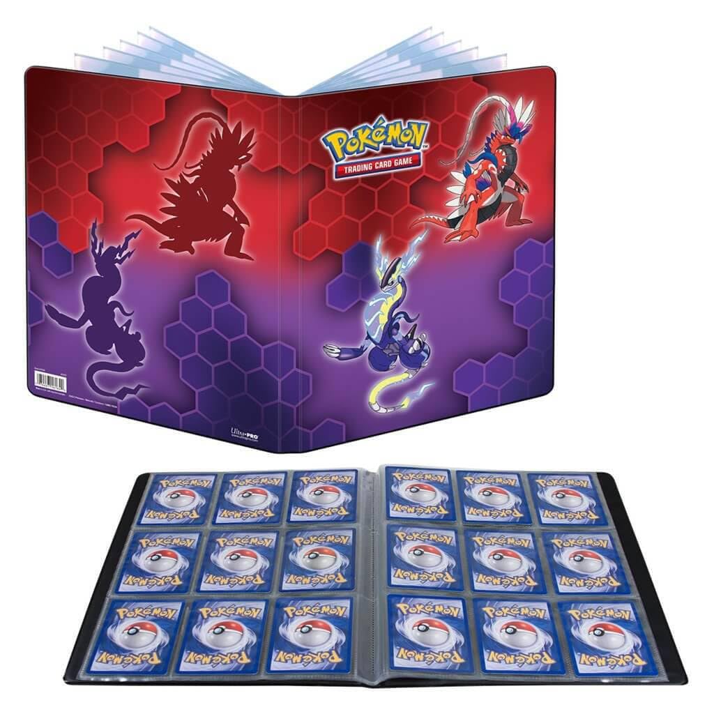 Koraidon Miraidon 9-Pocket Portfolio for Pokemon TCG 2