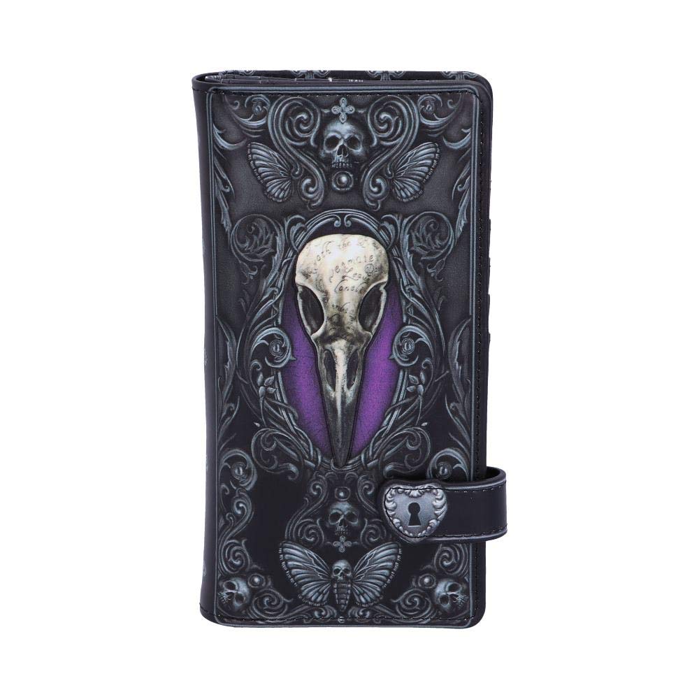 Edgar Allen Poe Nevermore Raven Purse Edgars 18.5cm