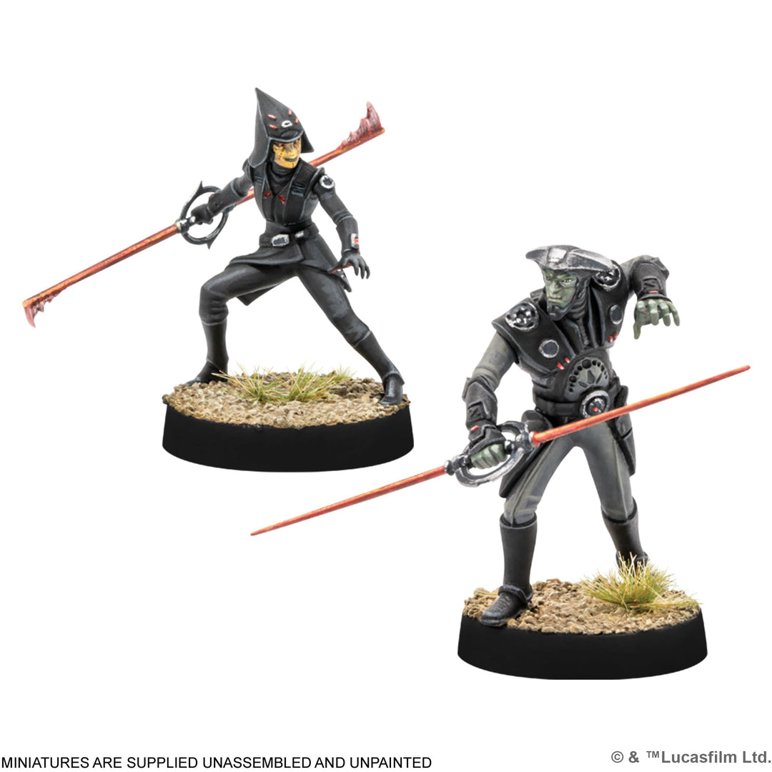 Star Wars: Legion Fifth Brother and Seventh Sister Operative Expansion - Tabletop Miniatures Game, Strategy Game for Kids and Adults, Ages 14+, 2 Players, 3 Hour Playtime, Made by Atomic Mass Games