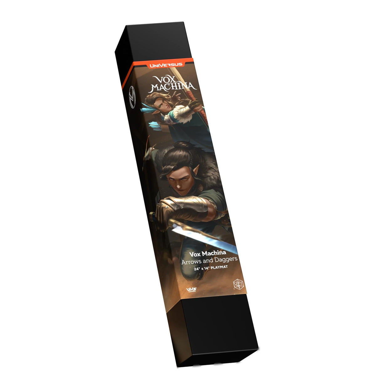 UVS Games UniVersus Critical Role - Arrows and Daggers Playmat 3