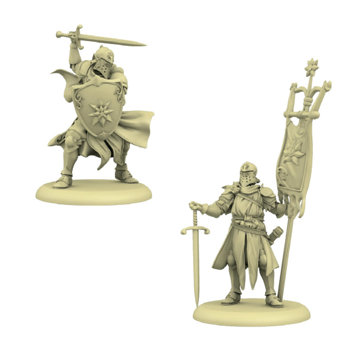 CMON A Song of Ice and Fire Tabletop Miniatures Game Rose Knights Unit Box (Multilingual Edition) - Strategy Game for Adults, Ages 14+, 2+ Players, 45-60 Minute Playtime, Made