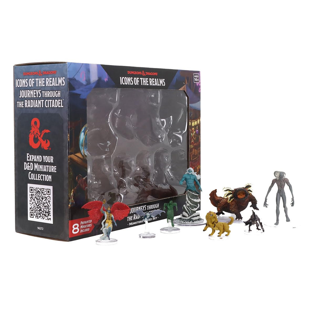 WizKids D&D Icons of The Realms: Journeys Through The Radiant Citadel - Monsters Boxed Set Dungeons and Dragons Miniatures