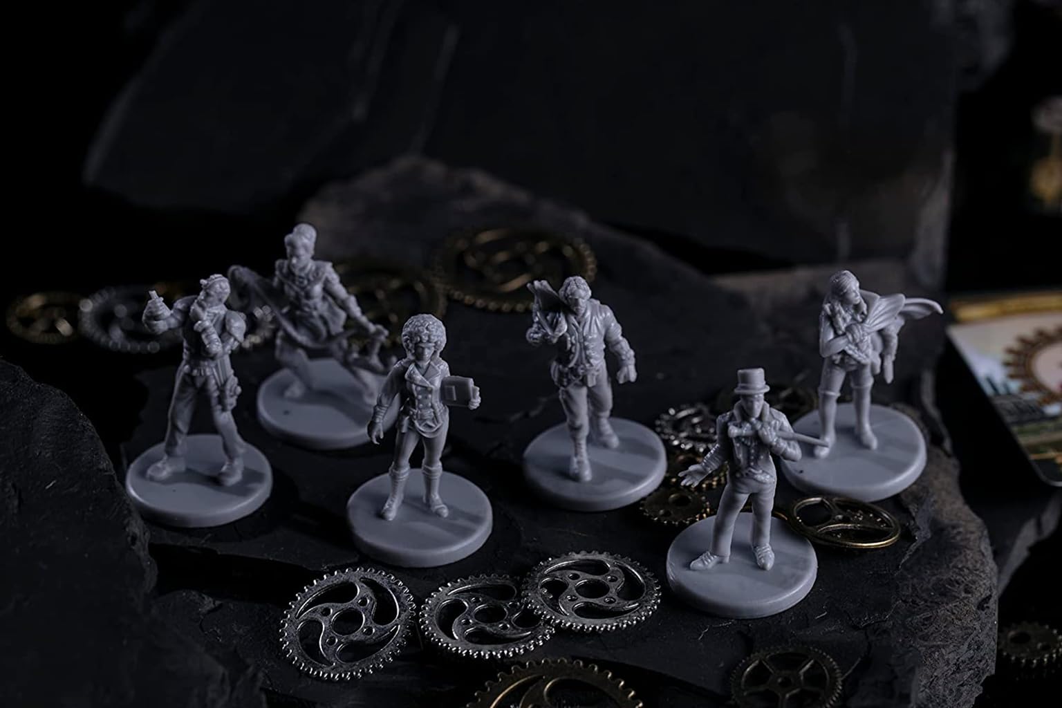 City of The Great Machine. Stand-in Heroes Board Game Expansion |1-4 Players | Ages 14 and up | Steampunk | One-vs-Many | Hidden Movement | Cooperative & Solo | Average Playtime 60-90 min 2