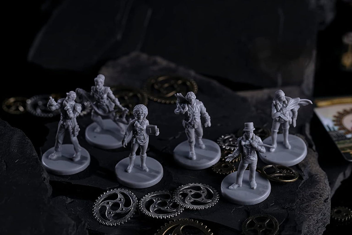 City of The Great Machine. Stand-in Heroes Board Game Expansion |1-4 Players | Ages 14 and up | Steampunk | One-vs-Many | Hidden Movement | Cooperative & Solo | Average Playtime 60-90 min 2