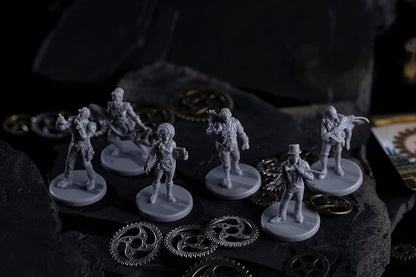 City of The Great Machine. Stand-in Heroes Board Game Expansion |1-4 Players | Ages 14 and up | Steampunk | One-vs-Many | Hidden Movement | Cooperative & Solo | Average Playtime 60-90 min 2