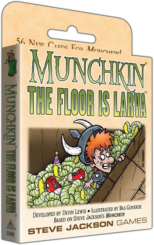 Munchkin The Floor Is Larva Expansion Game by Steve Jackson