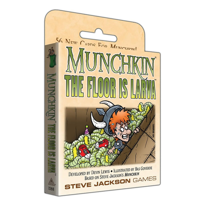 Steve Jackson Games Munchkin: The Floor is Larva, Strategy Card Game, for 3 to 6 Players and Ages 10+