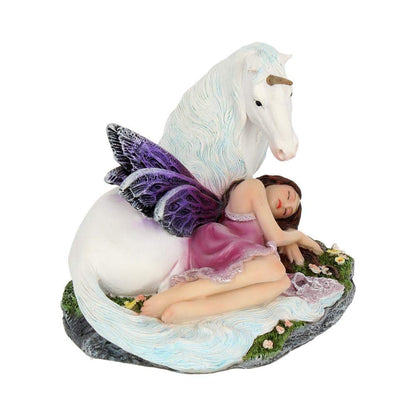 Euone Fairy and Unicorn Figurine 16cm 7