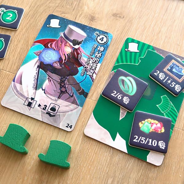 Moaideas Game Design Shadow Rivals Leading a Team of 8 Skillful Bandits in This Strategy Game | 2-5 Players |30-40 Min Playtime 3