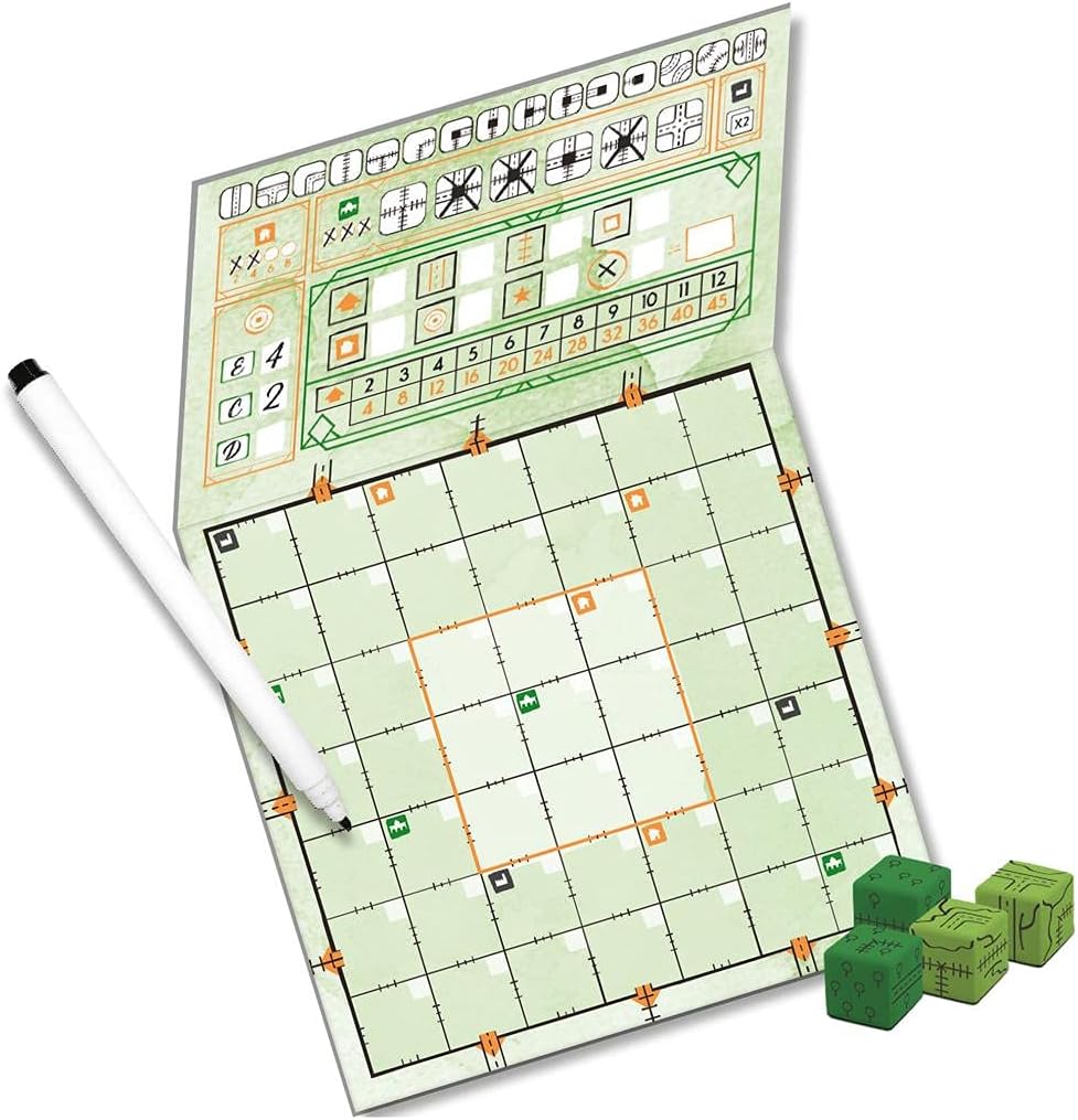 Railroad Ink Challenge Lush Green Edition Board Game