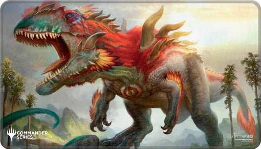 MTG Commander Series Release 4 Stitched Edge Playmat Gishath Suns Avatar 1