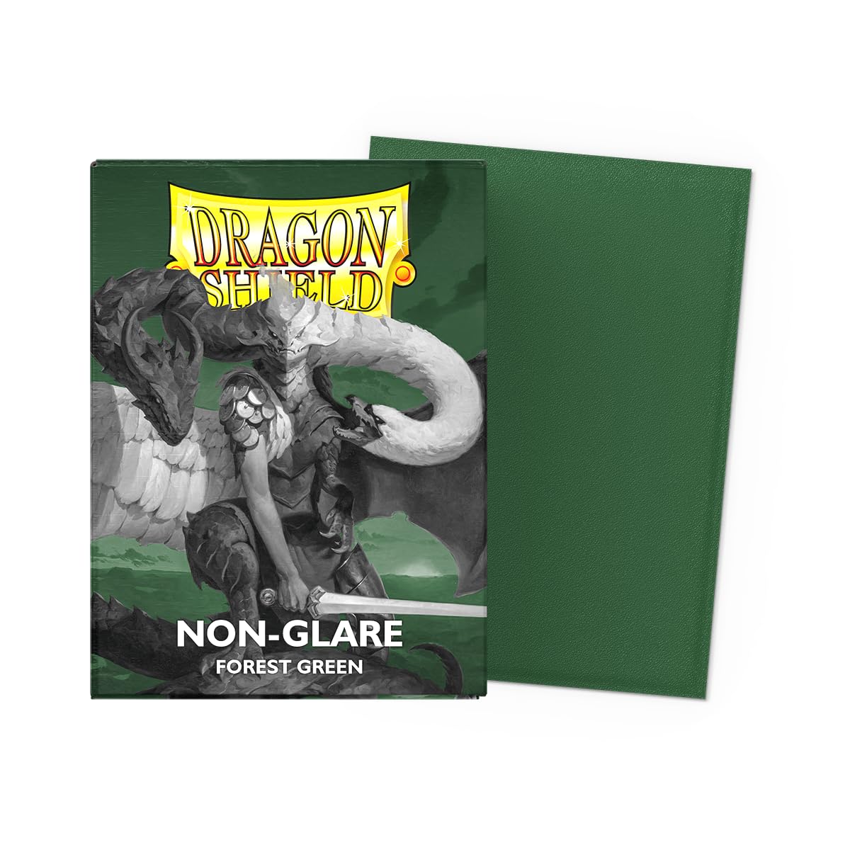 UNIT Dragon Shield Matte Non Glare Sleeves Standard Size Forest Green 100 Gaming Accessory by Arcane Tinmen 2