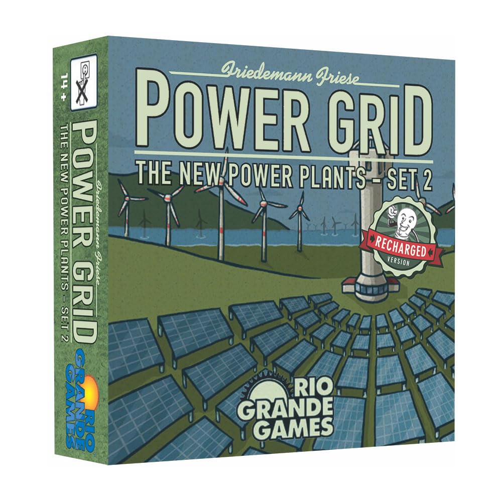 Power Grid The New Power Plant Cards Set 2 Board Game by Rio Grande 1